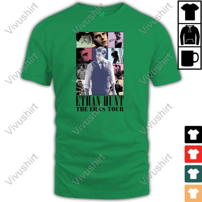 Official Ethan Hunt Tome Cruise The Eras Tour Shirt