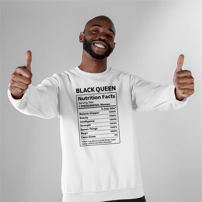 Black Queen Nutrition Facts Hoodie