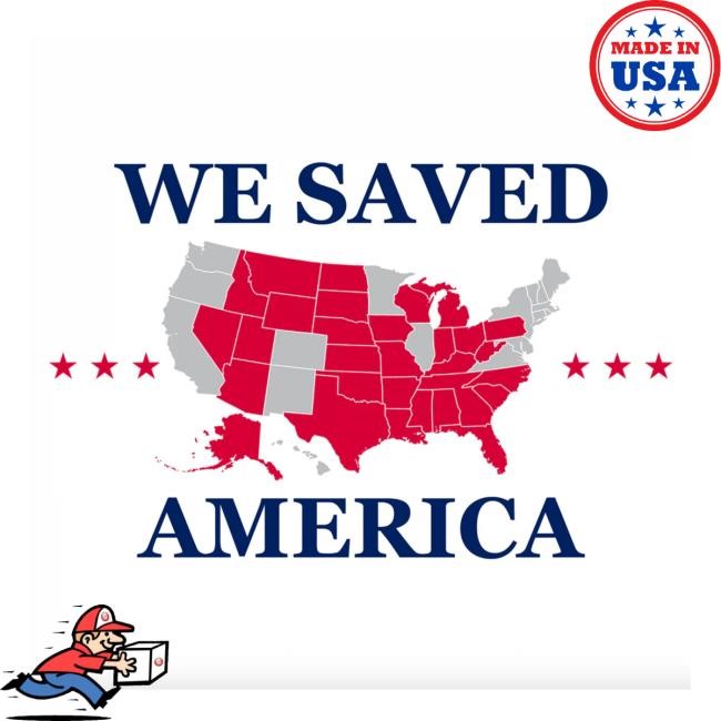 Old Row Merch Store We Saved America 2024 Long Sleeve Shirt