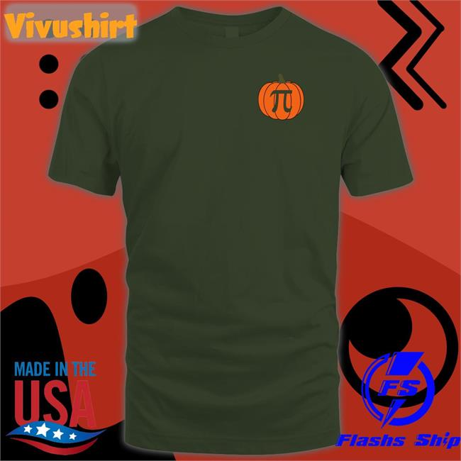 Obvious Shirts Pumpkin Pi Long Sleeve Tee Shirt