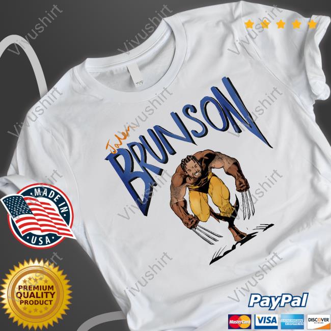 Jalen Brunson X Wolverine Tee Shirt