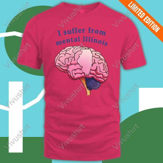 Lucca International I Suffer From Mental Illinois Hoodie