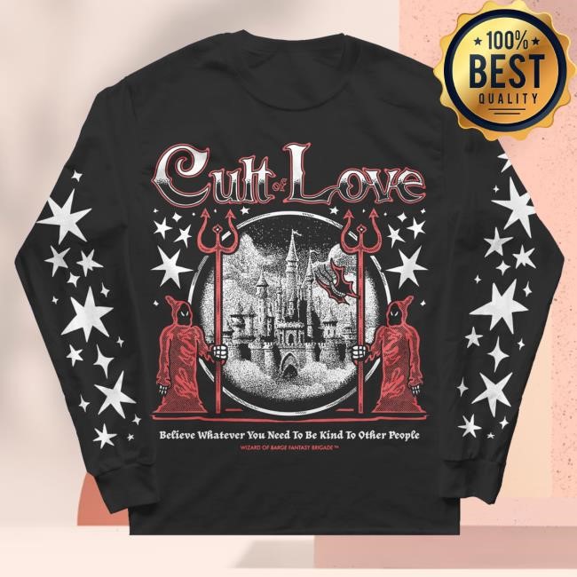 Official Wizardofbarge Merch Cult Of Love Longsleeve Long Sleeve Shirt