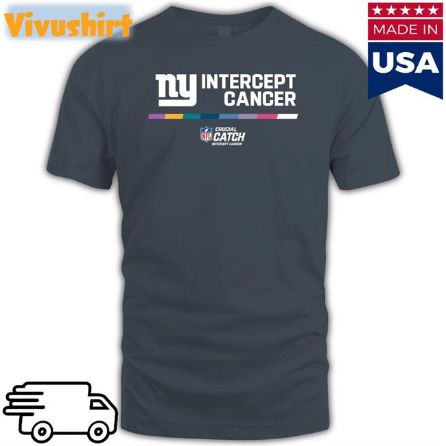 Ny Giants Intercept Cancer Crucial Catch Hoodie