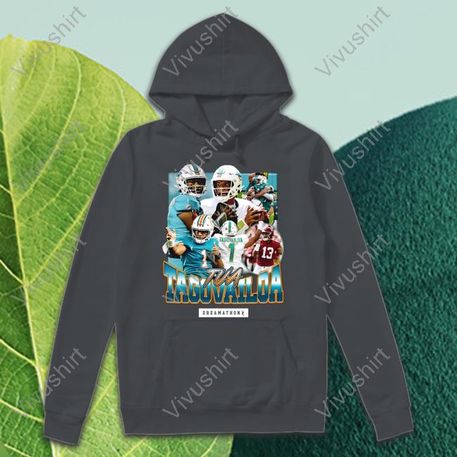 Jw Tua Tagovailoa T Shirts Dreamathon Merch Dreamathon Merch Tua Tagovailoa T Shirts