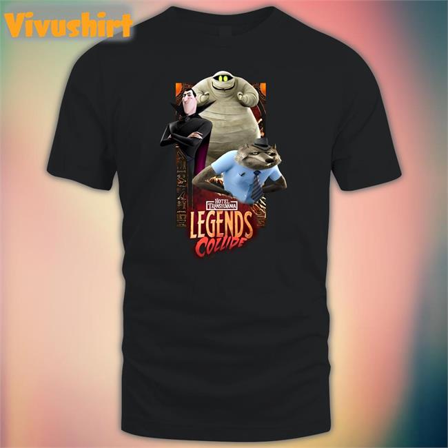 Piscescowboy Hotel Transylvania Legends Collide T Shirt Piscescowboy