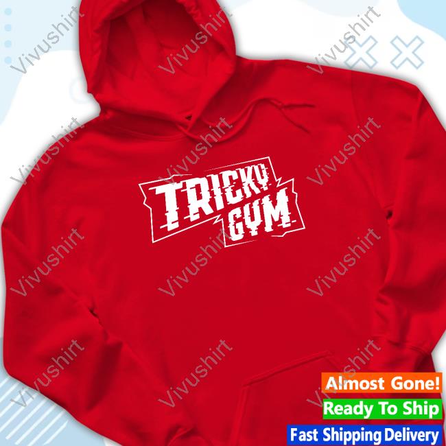 Trickygym Merch Tricky Gym Logo Holiday Edition Sweatshirt