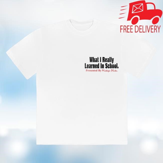 Freebandz Merch What I Learned In School Mixtape Pluto Unisex Sweatshirt