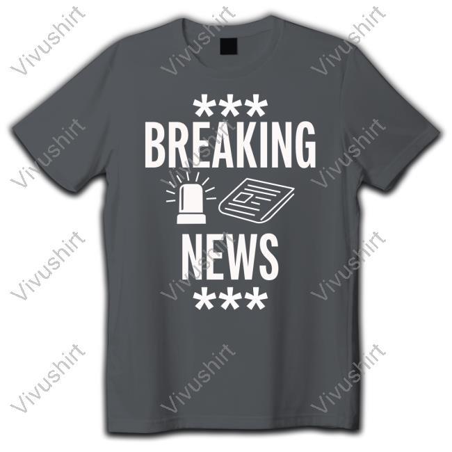 KevinWeekes Baby Wearing Breaking News Shirt