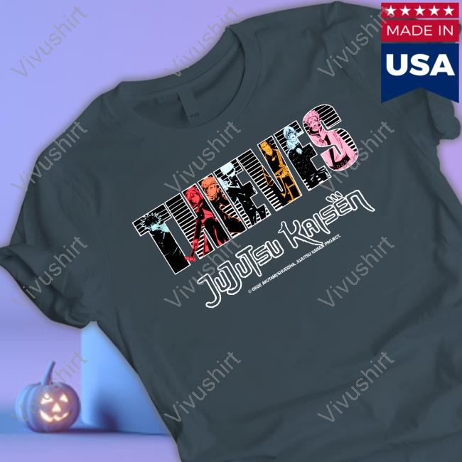 Thieves Gege Akutami Shueisha Jujutsu Kaisen Project Shirt 100 Thieves
