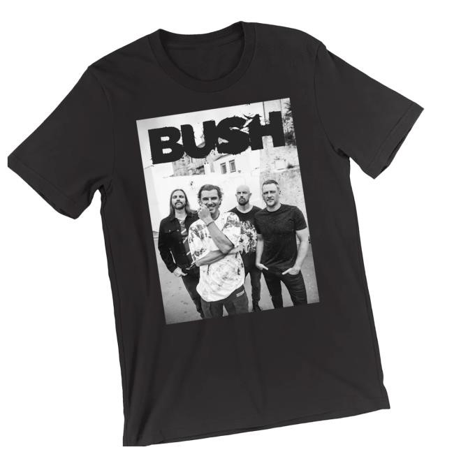 Official Bush Official Merch Store Black Photo Sweatshirt