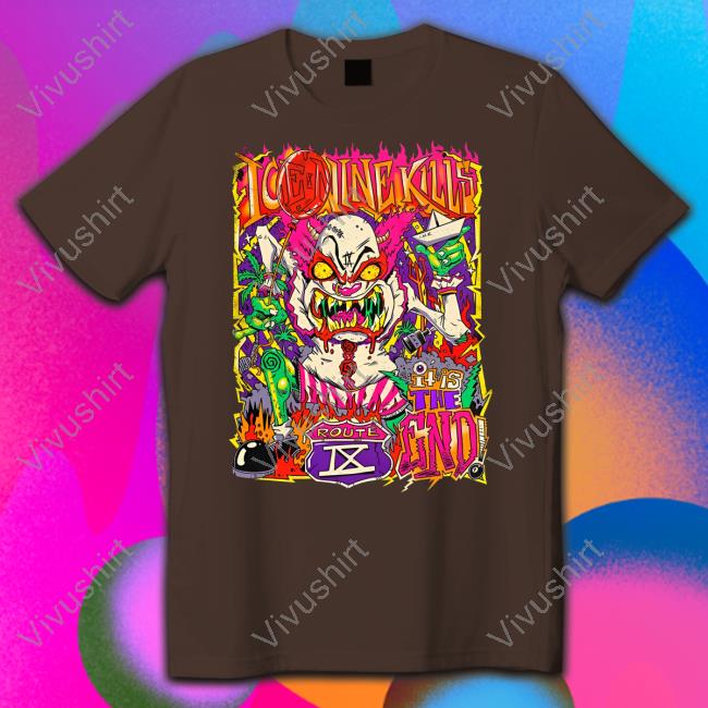 Ice Nine Kills Zombie Clown Tee Shirt