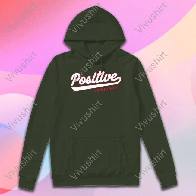 Positive Vibes Only Football Tee Shirt