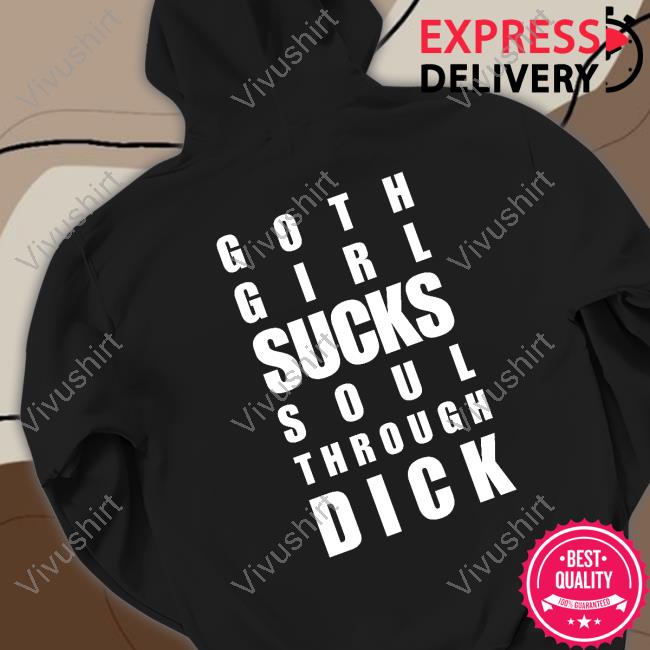 Goth Girl Sucks Soul Through Dick Shirt