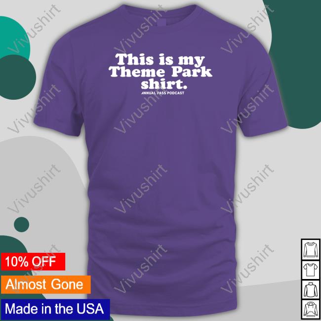 Jack Pattillo This Is My Theme Park Shirt Hoodie