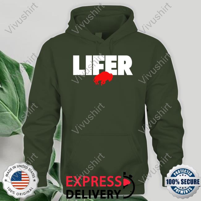 Lifer Bills T Shirt Buffalo Bills Lifer Bills Hoodied Sweatshirt