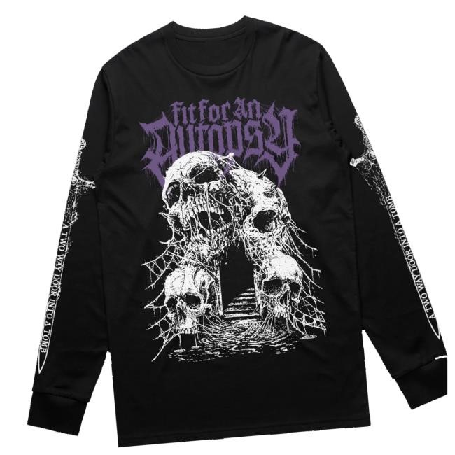 Trending Merch Warfare Store Tomb Longsleeve (Black) Funny Shirt