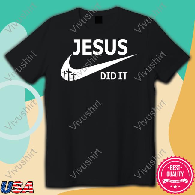 Andrew Prue Wearing Jesus Did It Shirt