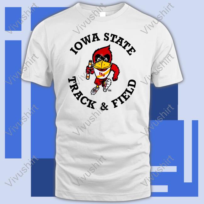 Iowa State Track And Field Tee Shirt CycloneTrackXC