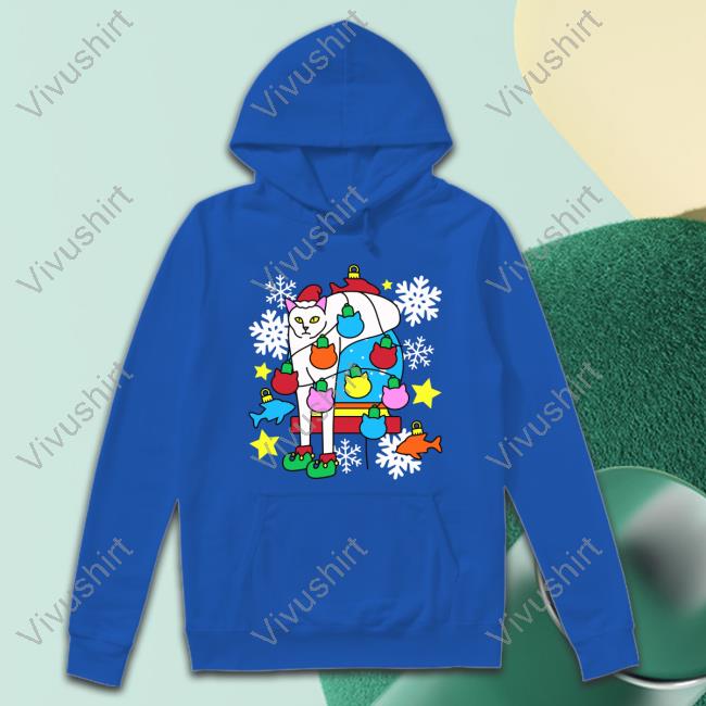 Holiday Crewneck Shirt Cats Being Weird Little Guys Weird Lil Guys Store Holiday Crewneck Shirt