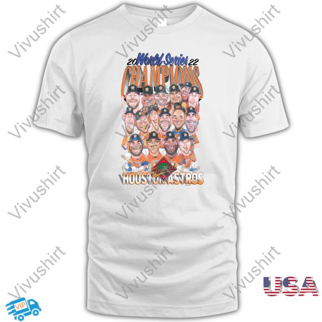 Slumped Boyz 2022 World Series Houston Astros Slumpled Tee Shirt