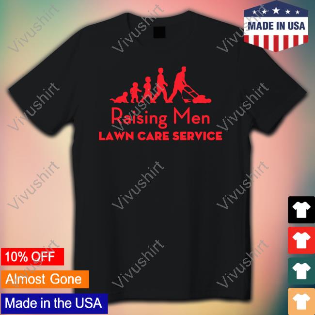 Rodney Smith Jr Raising Men Lawn Care Service Christmas Shirts