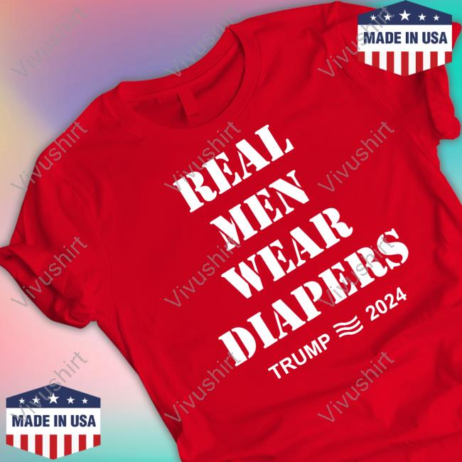 Real Men Wear Diapers 2024 Tank Top