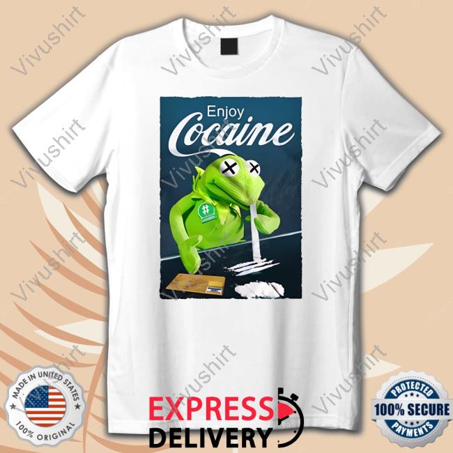 Frog Enjoy Cocaine Tee Shirt