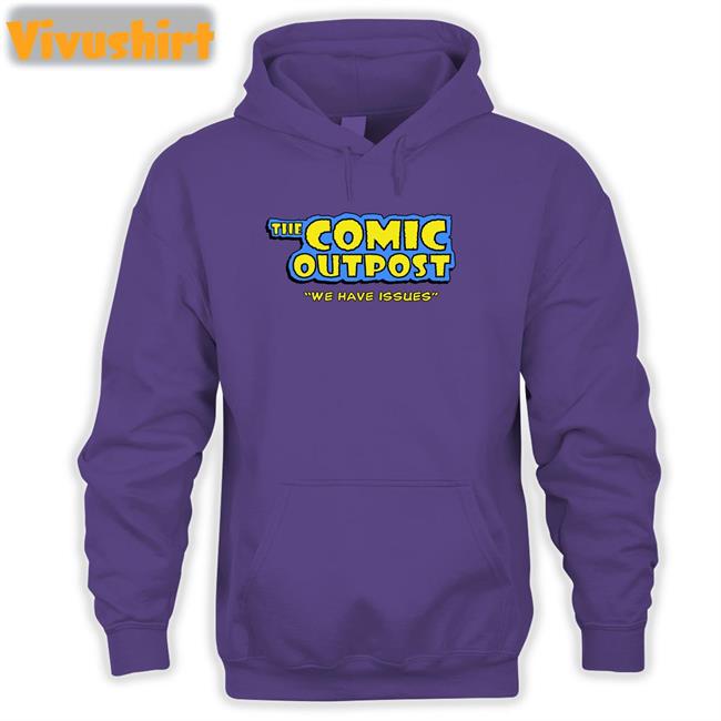 The Comic Outpost We Have Issues Hoodie