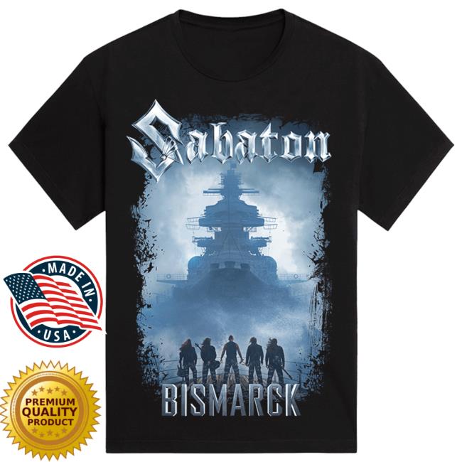 Official Sabaton Merch Store Sabaton Bismarck ‘Bound By Iron And Blood’ Popover Shirt Sabaton Shop