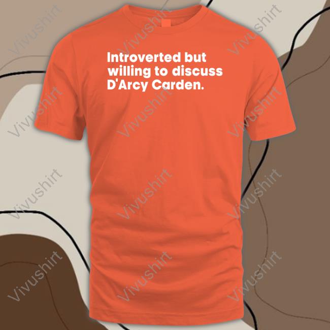 Gillscarden Introverted But Willing To Discuss D'arcy Carden Hoodie
