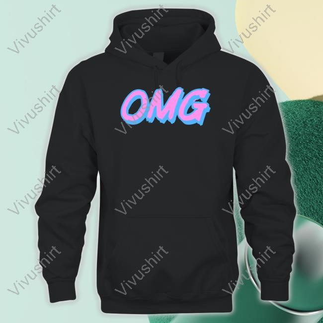 Pride Night 2024 Harrison Bader Wearing Omg Long Sleeved T-Shirt