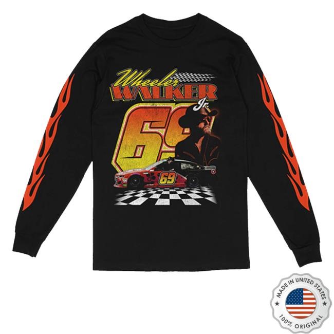 Wheeler Walker Jr Merch Shop 69 Racing T Shirts