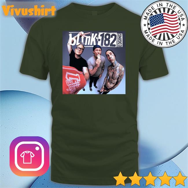 Blink 182 Edging Tee Shirt