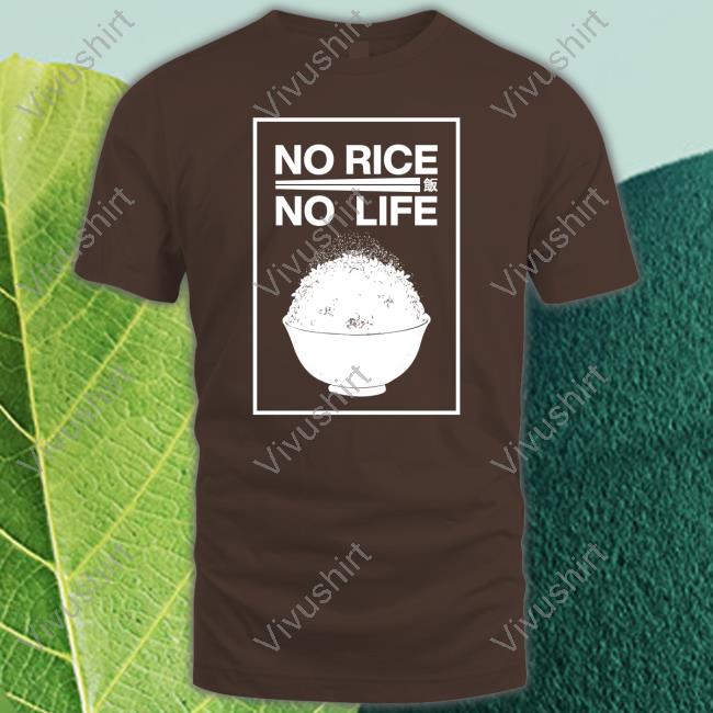No Rice No Life Tee Shirt Chadkasa Disney