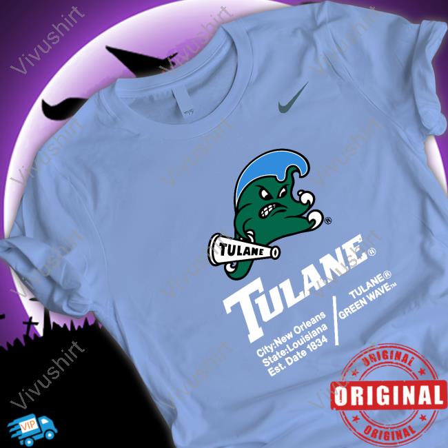 tulane city new orleans state louisiana est date 1834 tulane green wave tee marlon tuipulotu