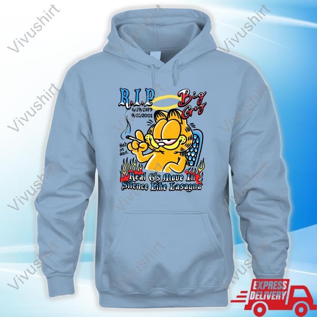 Fsgprints Merch Rip Big Guy Real G's Move In Silence Like Lasagna T Shirt
