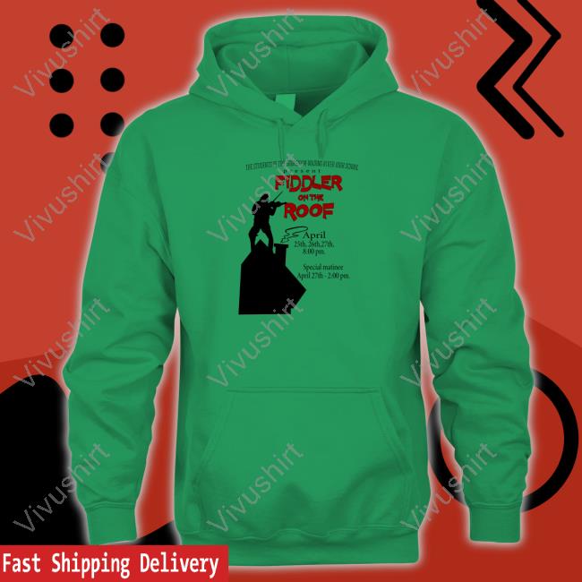 Gianmarco Soresi Wearing Fiddler On The Roof Sweatshirt