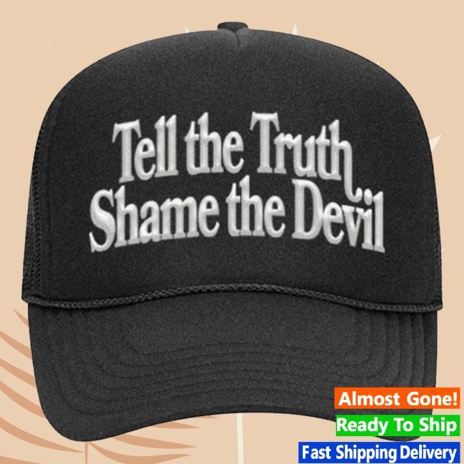 Bold Apparel The Perry's Merch Store Tell The Truth Snapback Hat Black
