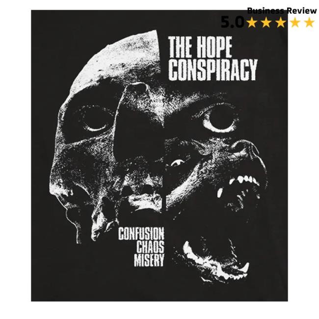 Evil Greed Merch The Hope Conspiracy Branca - Ccm Black Classic Shirt