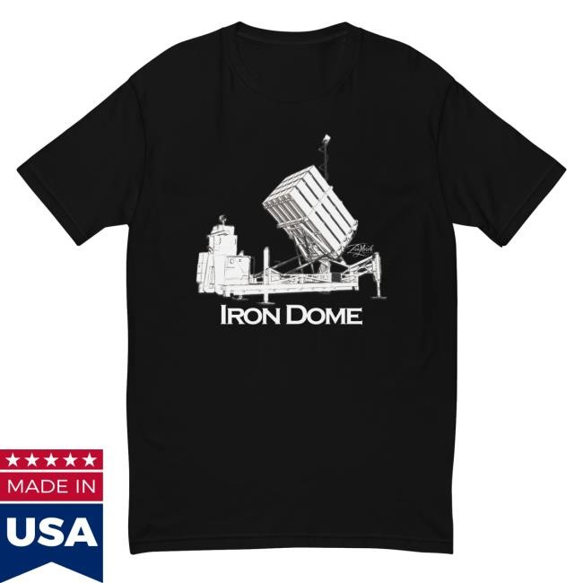 Zionmerch Iron Dome Men’S Fitted Shirt