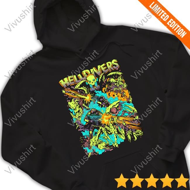 Fangamer Merch Helldivers The Taste Of Freedom Shirts