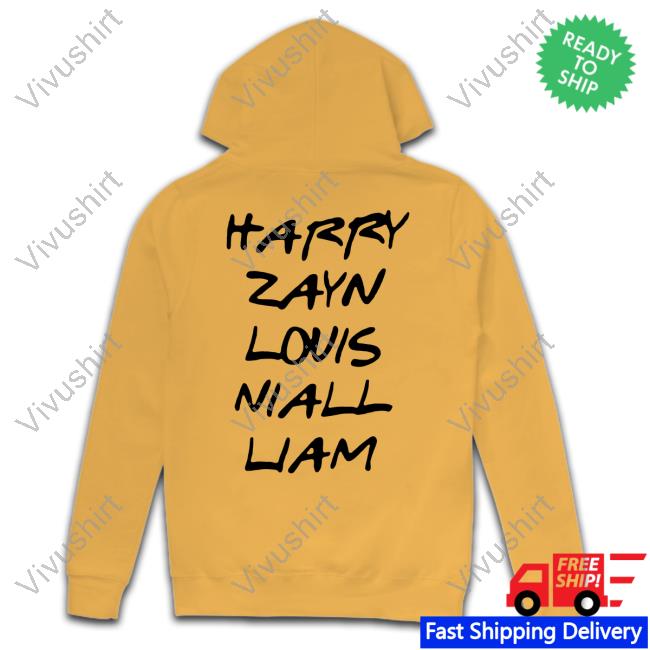 Back Harry Zayn Louis Niall Liam Sweatshirt Ig Jamalsworld