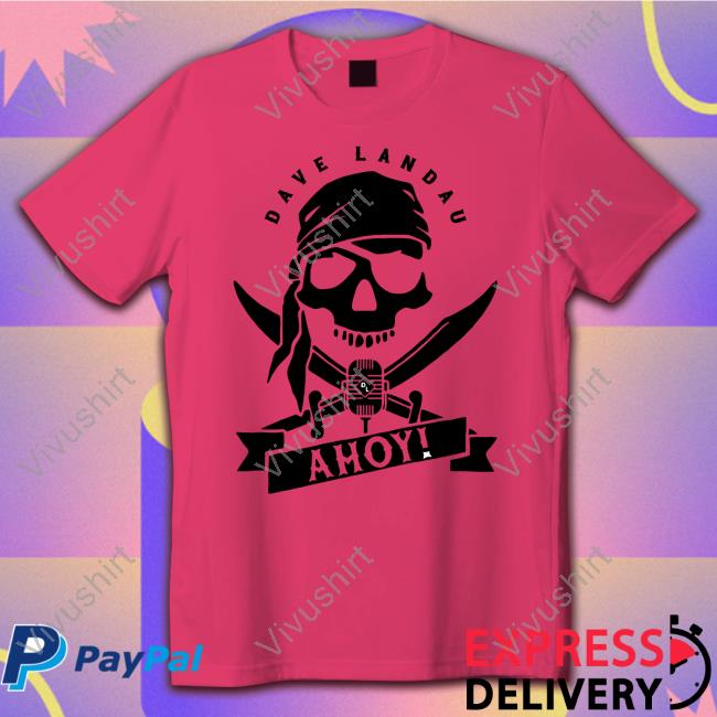 Dave Landau Ahoy Skull T Shirt
