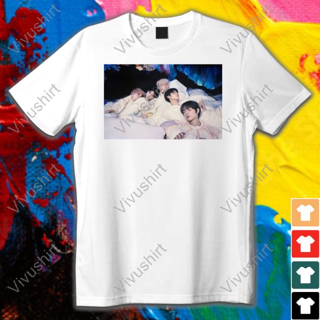 Coi Leray Wearing Txt Bighit Txt Members T Shirt