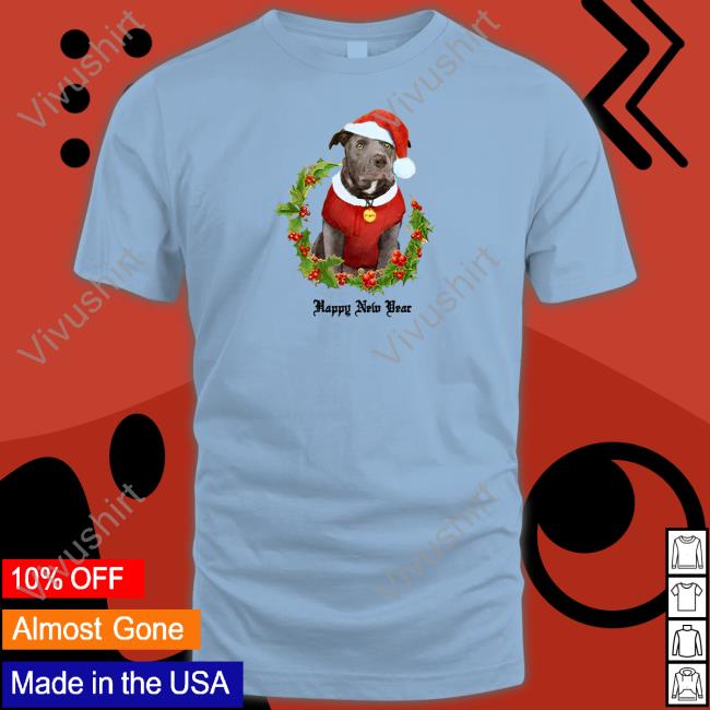 Happy New Year Shark White Shirt