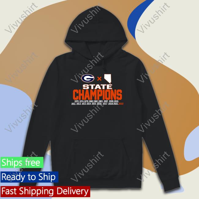 Rausch Kicking Georgia Vs Nevada State Champions Tee