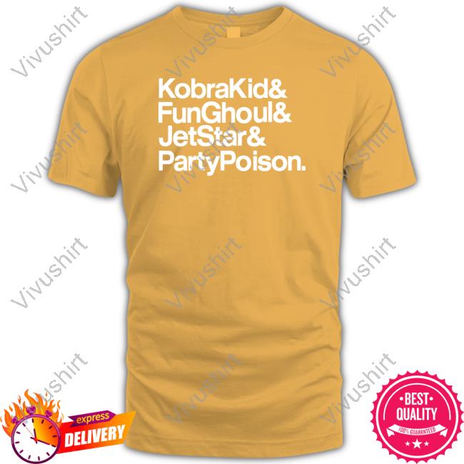 Kobrakid Funghoul Jetstar Partypoison Tee Shirt Hamtuud Kobrakid Funghoul Jetstar Partypoison Long Sleeve T-Shirt