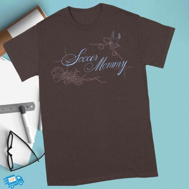 Official Soccer Mommy Band Merch Flowers Tee