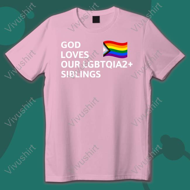Clownworld God Loves Our Lgbtqia2 Siblings Sweaters